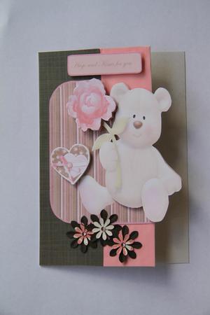 Rose and Bear Hugs by Vicki Clark