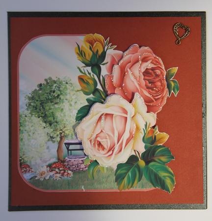 Roses with a Vintage Theme by Vicki Clark