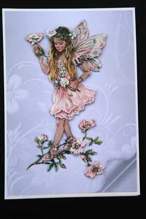 Floral Embossed with Page Curl - Silver by Vicki Clark