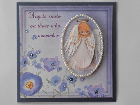 Angels Smile on Those Who Remember -  by Vicki Clark