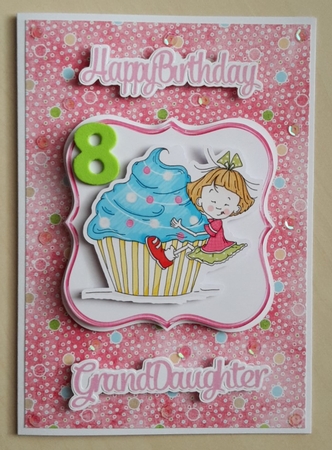 Crafty Bob's Sassy Cheryl Single: Sassy Sallys Cupcake by Vicky Sumner