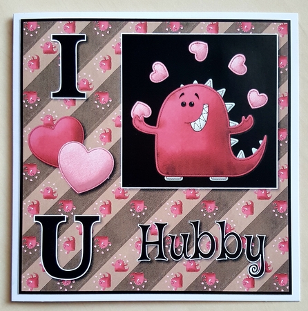 I Love You Juggling Monster by Vicky Sumner