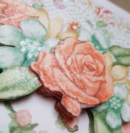 Time for Tea 7x7 Topper by Vicky Sumner