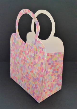 Spring Confetti Small Handbag Gift Bag by Vicky Sumner