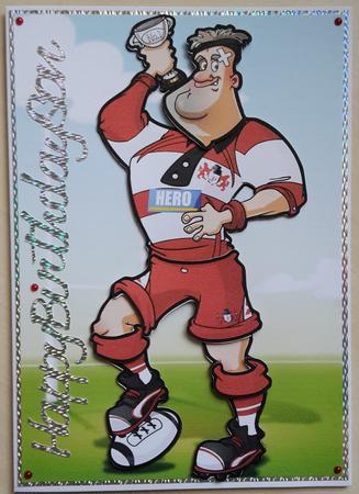 Rugby Dude from Gloucester by Vicky Sumner