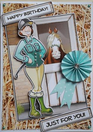 Horse Rider Lady by Vicky Sumner