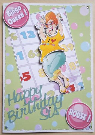 Bingo Queen. by Vicky Sumner