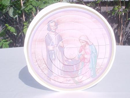 Circular Easy-position Pyramid - Nativity by Vivien Booth