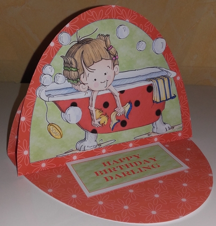 Crafty Bob's Sassy Cheryl Single: Callies Relaxing Bath by Wanda Lipski
