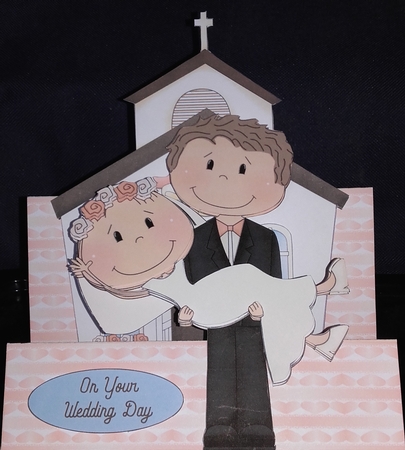 Light Hair Lolli Wedding Clipart by Wanda Lipski