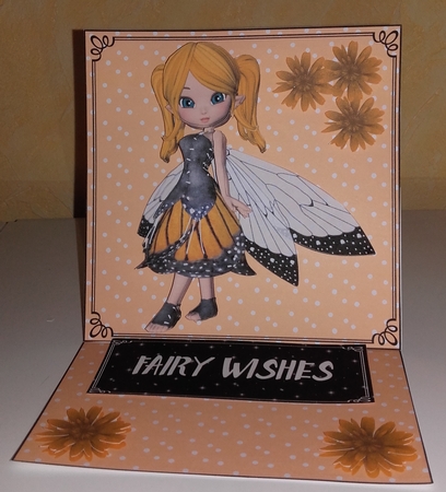 Cute Cookie Character Bumble Bee Fairy Poser Graphics package 1 by Wanda Lipski