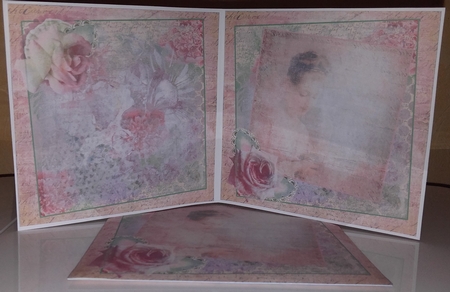 ECHOES OF THE PAST VINTAGE BIRTHDAY CARD by Wanda Lipski