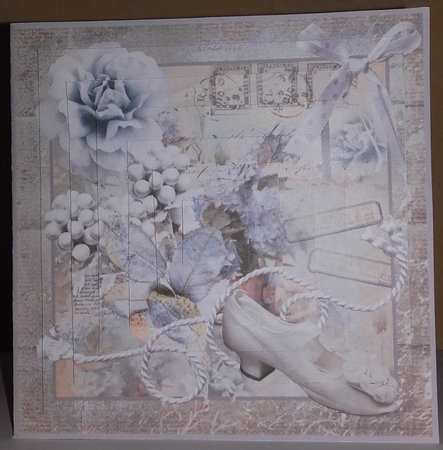 ENCHANTING ESTELLE ROMANTIC BIRTHDAY CARD by Wanda Lipski