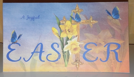 JOYFUL EASTER BLOSSOMS by Wanda Lipski