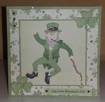 BIT OBLARNEY ST PATS OR BIRTHDAY CARD FRONT 1 by Wanda Lipski
