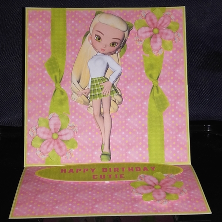 Flower ribbon bundle 1 by Wanda Lipski