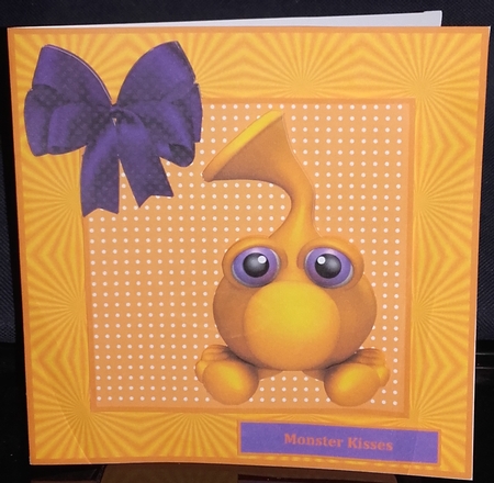 MONSTER KISSES BIRTHDAY BUG 1 by Wanda Lipski