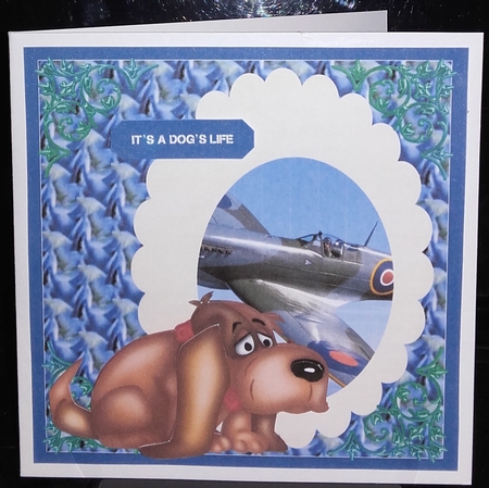 ITS A DOGS LIFE (IN THE AIR) by Wanda Lipski