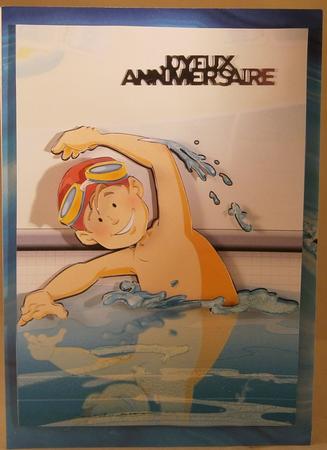 Swimmer Boy by Wanda Lipski
