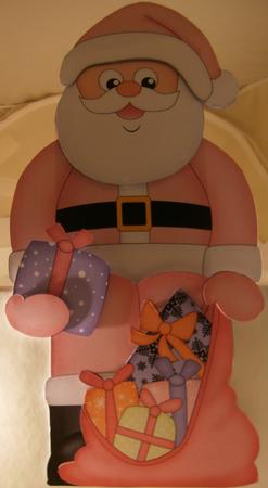 3D on the Shelf Card Kit - Christmas Santa's Sack by Wanda Lipski