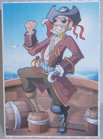 Pirate Dude by Wanda Lipski