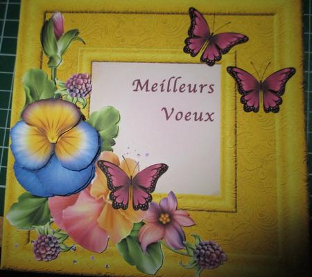 10 Satin Embossed Colourful Frames by Wanda Lipski