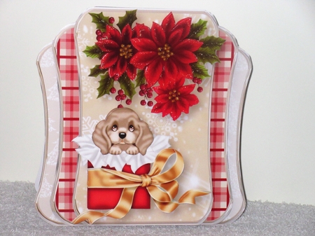 Christmas Puppy - Three Layer Card Mini Kit by Wayne Swan