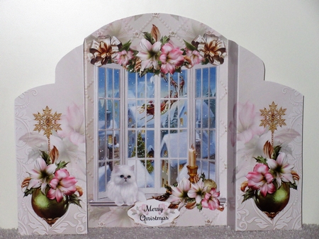 Free Standing Christmas Window Mini Page Kit by Wayne Swan