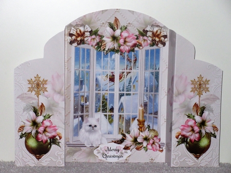 Free Standing Christmas Window Mini Page Kit by Wayne Swan