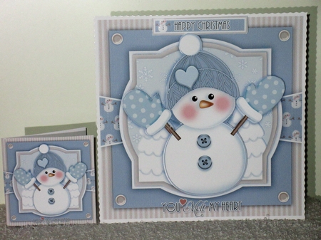You Melt My Heart Blue Mini Kit by Wayne Swan