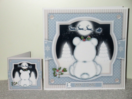 Santas Coming Mini Kit by Wayne Swan