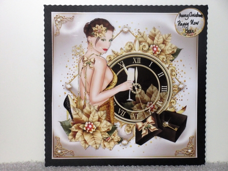 Elegant Holiday Celebrations Clock Mini Kit by Wayne Swan