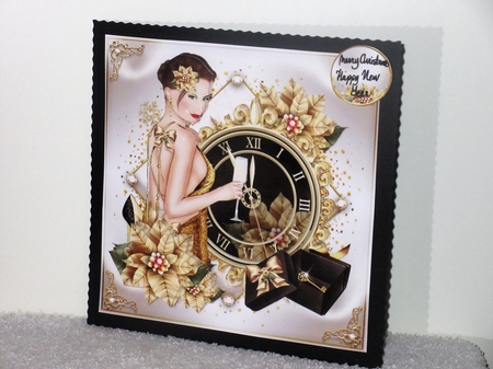 Elegant Holiday Celebrations Clock Mini Kit by Wayne Swan