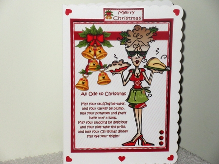 Rita has an ode for Christmas mini kit by Wayne Swan