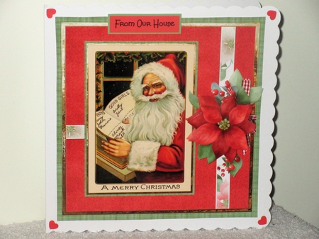 Santa has a book by Wayne Swan