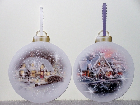 Cottage Bauble by Wayne Swan