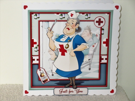 Ohhhhh Matron Blue 4 Sheet Mini Kit by Wayne Swan