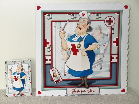 Ohhhhh Matron Blue 4 Sheet Mini Kit by Wayne Swan