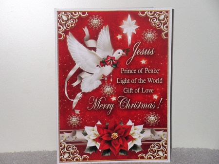 Vintage Christmas Dove Mini Kit by Wayne Swan