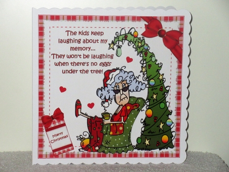 7x7 Stella and her Christmas memory mini kit by Wayne Swan