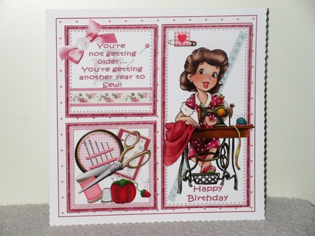 8x8 Another year to sew mini kit by Wayne Swan
