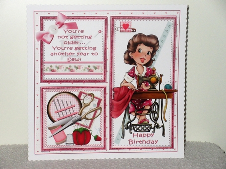 8x8 Another year to sew mini kit by Wayne Swan