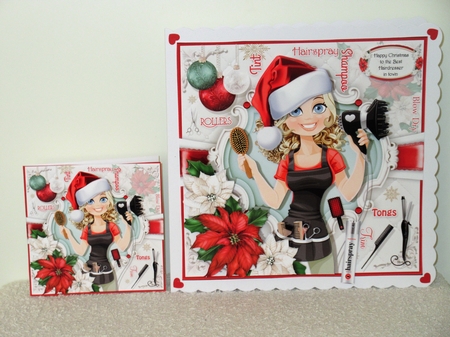 Hope Your Christmas is Curly and Blonde by Wayne Swan