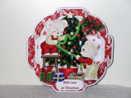 Decorating the Tree - Shaped Card Mini Kit by Wayne Swan