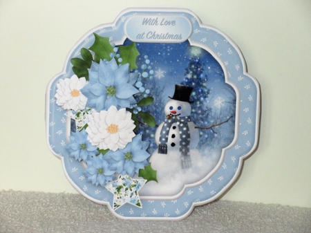 Jolly Snowman - Shaped Card Mini Kit by Wayne Swan