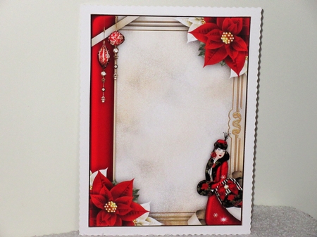 Winter Christmas Holiday Fashion Style Mini Kit Lady by Wayne Swan