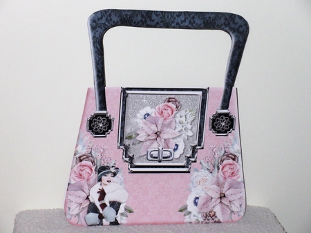 Deco the Halls Gift Handbag & Gift Card/ Money Wallet Purse. by Wayne Swan
