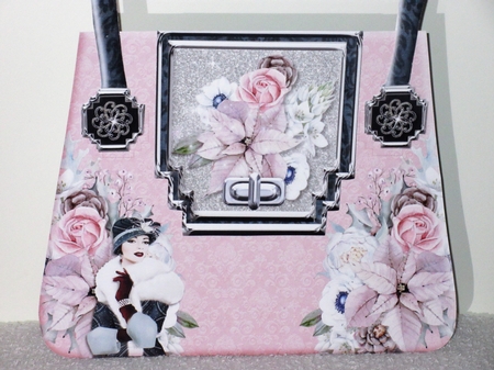Deco the Halls Gift Handbag & Gift Card/ Money Wallet Purse. by Wayne Swan