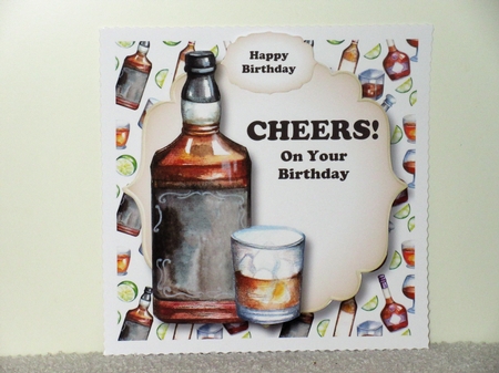 Birthday Cheers - Whiskey by Wayne Swan