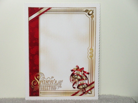 Christmas Red Vintage Bells Mini Kit by Wayne Swan